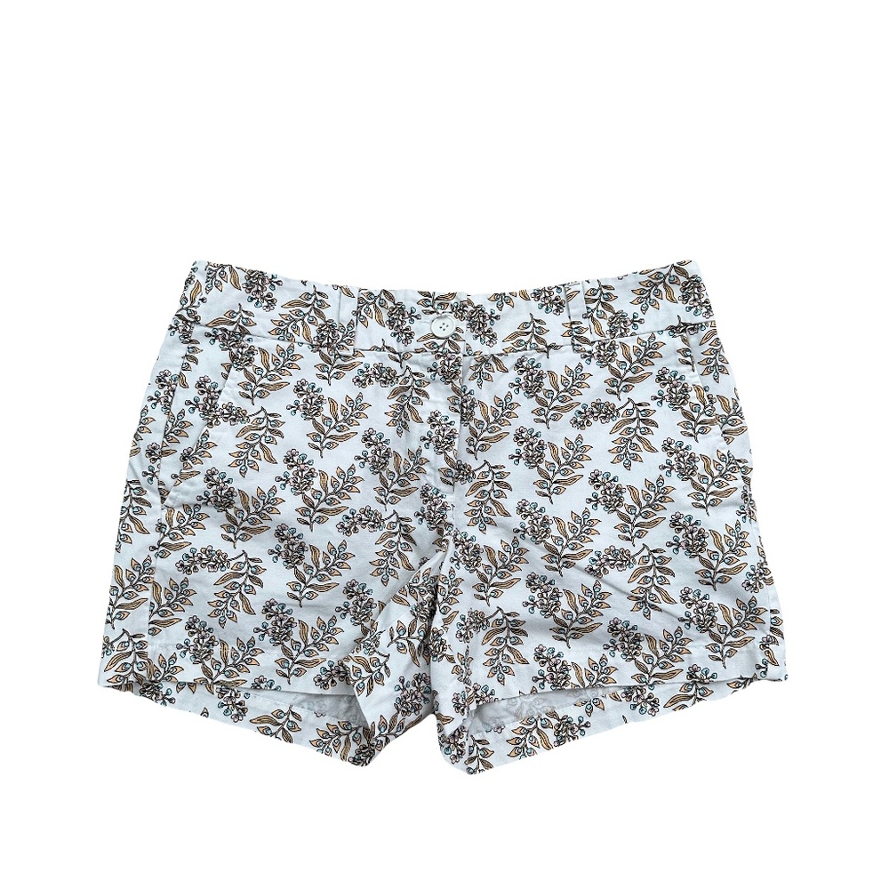Loft Floral Shorts, Size 4 and 4 inseam, 2 pockets side and back.